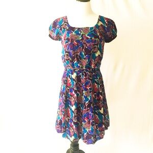 Banana Republic Floral Dress Sz 4